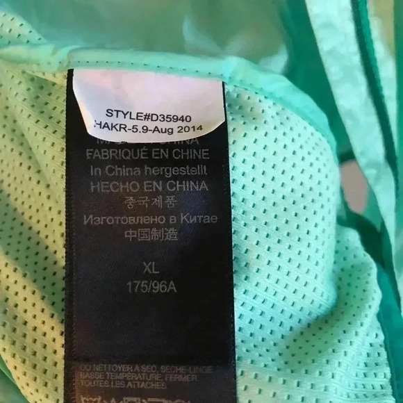 Marmot XL mint green ultra lightweight windbreaker - Picture 4 of 5
